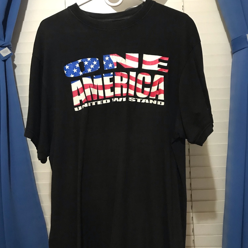 ONE AMERICA UNITED WE STAND XL T-Shirt - Black